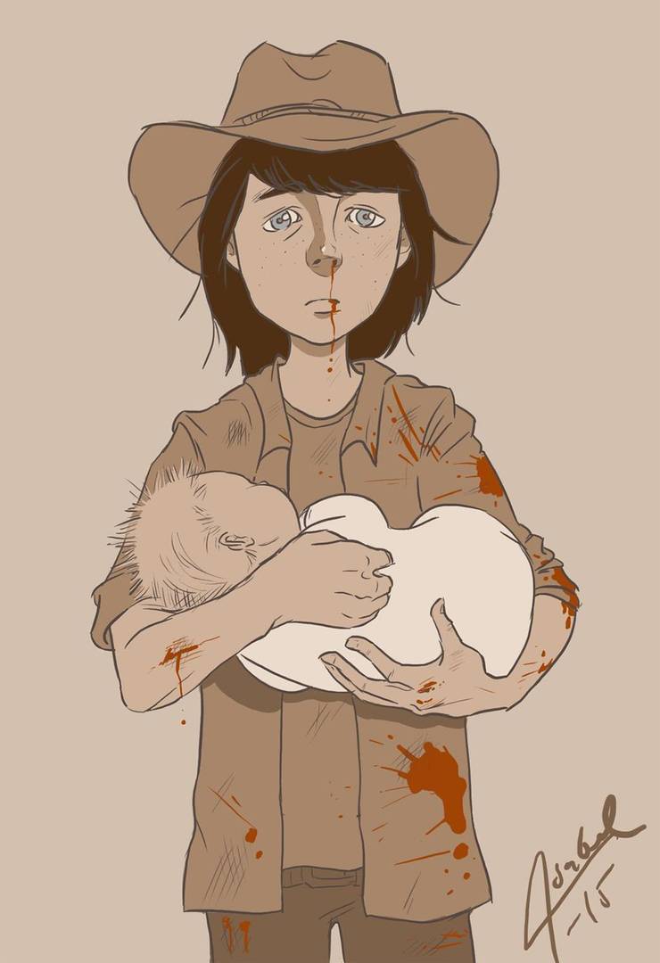 The Walking Dead These Pieces Carl and Judith Fan Art Will Give You All The Feels The Walking Dead These Pieces Carl and Judith Fan Art Will Give You All The Feels